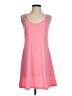 J Valdi Solid Pink Casual Dress Size S - photo 1