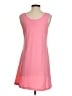 J Valdi Solid Pink Casual Dress Size S - photo 2