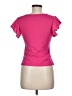 Shein Pink Short Sleeve Top Size 6 - photo 2