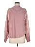 Free People Pink Long Sleeve Blouse Size M - photo 1