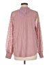 Free People Pink Long Sleeve Blouse Size M - photo 2