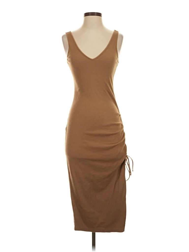 Pre-owned A New Day Casual Dress In Brown