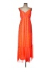Old Navy 100% Polyester Orange Cocktail Dress Size L - photo 1
