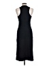 Mono b Solid Black Cocktail Dress Size L - photo 2