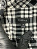Talbots Checkered-gingham Black Long Sleeve Button-Down Shirt Size M - photo 7