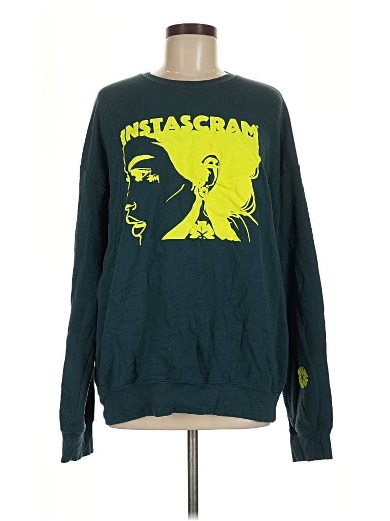 Pre-owned Unbranded Sweatshirt In Green