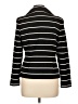 Chico's Stripes Black Blazer Size Med (1) - photo 2