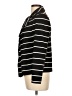 Chico's Stripes Black Blazer Size Med (1) - photo 5