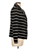 Chico's Stripes Black Blazer Size Med (1) - photo 4