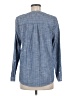 Joie 100% Cotton Blue Long Sleeve Blouse Size M - photo 2
