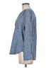 Joie 100% Cotton Blue Long Sleeve Blouse Size M - photo 5