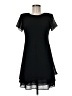Jessica Howard 100% Polyester Solid Black Cocktail Dress Size 6 (petite) - photo 1