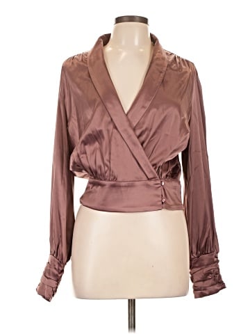 Listicle Long Sleeve Blouse (view 1)