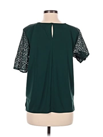 Ann Taylor Factory Short Sleeve Blouse (view 2)