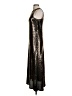 Bebe Metallic Silver Cocktail Dress Size S - photo 5