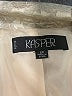 Kasper 100% Polyester Paisley Ivory Jacket Size 2 Petite - photo 6