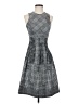 H&M Houndstooth Gray Cocktail Dress Size 4 - photo 1