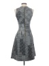 H&M Houndstooth Gray Cocktail Dress Size 4 - photo 2