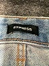 Express 100% Cotton Blue Denim Shorts Size 6 - photo 3