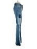 Hollister Color Block Blue Jeans Size 3 - photo 4