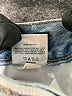 Express 100% Cotton Blue Denim Shorts Size 6 - photo 5