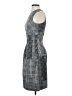 H&M Houndstooth Gray Cocktail Dress Size 4 - photo 5