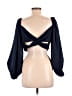 Sachin + Babi Black 3/4 Sleeve Blouse Size 6 - photo 2