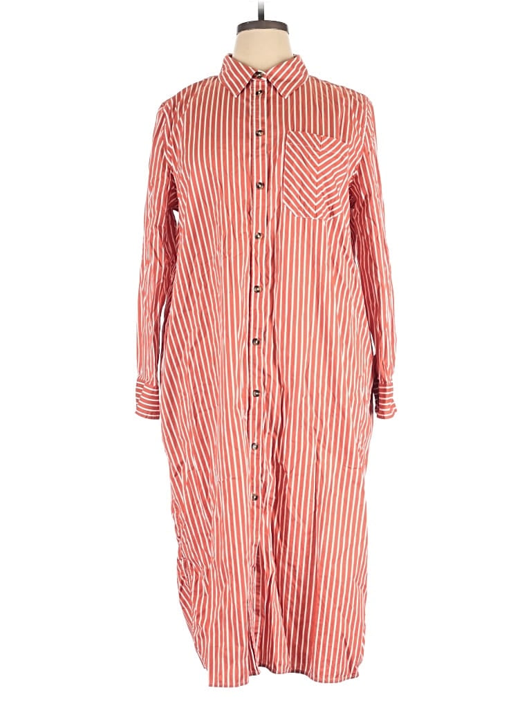 Pre-owned Universal Standard Kimono In Orange
