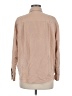 Old Navy Solid Tan Long Sleeve Button-Down Shirt Size M - photo 2