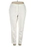Talbots Solid Ivory Casual Pants Size 18 - photo 1