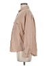 Old Navy Solid Tan Long Sleeve Button-Down Shirt Size M - photo 5