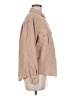 Old Navy Solid Tan Long Sleeve Button-Down Shirt Size M - photo 4