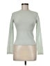 Central Park West 100% Cashmere Blue Green Cashmere Pullover Sweater Size M - photo 1