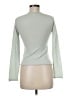 Central Park West 100% Cashmere Blue Green Cashmere Pullover Sweater Size M - photo 2