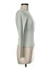 Central Park West 100% Cashmere Blue Green Cashmere Pullover Sweater Size M - photo 4