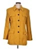 Kasper A.S.L. 100% Wool Yellow Wool Coat Size 12 - photo 1