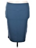 Lularoe Solid Blue Casual Skirt Size 2X - photo 1