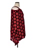 Avital Red 3/4 Sleeve Blouse Size XL - photo 4