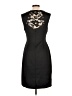 Connected Apparel Solid Black Cocktail Dress Size 12 - photo 2