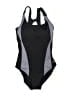 TYR Color Block Gray One Piece Swimsuit Size 12 - photo 1
