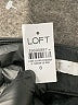 Ann Taylor LOFT 100% Polyester Black Faux Leather Pants Size 8 - photo 8