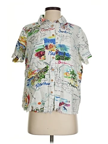 Show Me Your Mumu Short Sleeve Button-Down Shirt (view 1)
