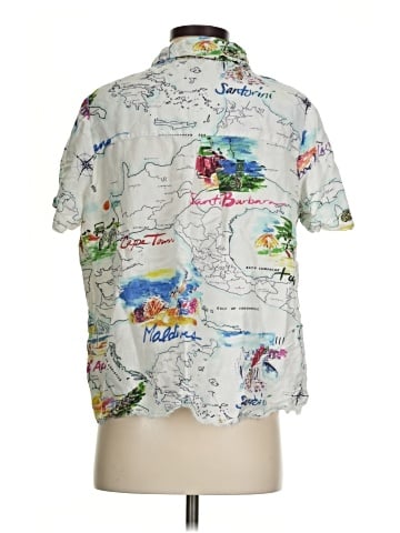 Show Me Your Mumu Short Sleeve Button-Down Shirt (view 2)