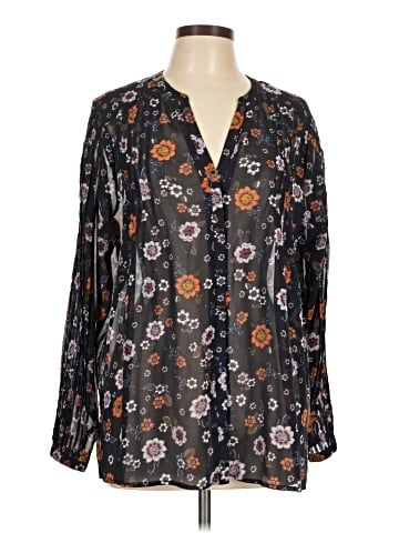 Democracy Long Sleeve Blouse (view 1)