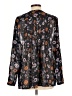 Democracy 100% Polyester Black Long Sleeve Blouse Size L - photo 2