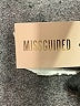 Missguided Black Bodysuit Size 8 - photo 3
