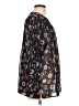 Democracy 100% Polyester Black Long Sleeve Blouse Size L - photo 4
