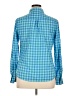 Vineyard Vines Checkered-gingham Blue Long Sleeve Button-Down Shirt Size 14 - photo 2
