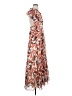 Gianni Bini 100% Polyester Print Brown Casual Dress Size 4 - photo 4