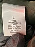 DressBarn 100% Polyester Green Trenchcoat Size L - photo 7